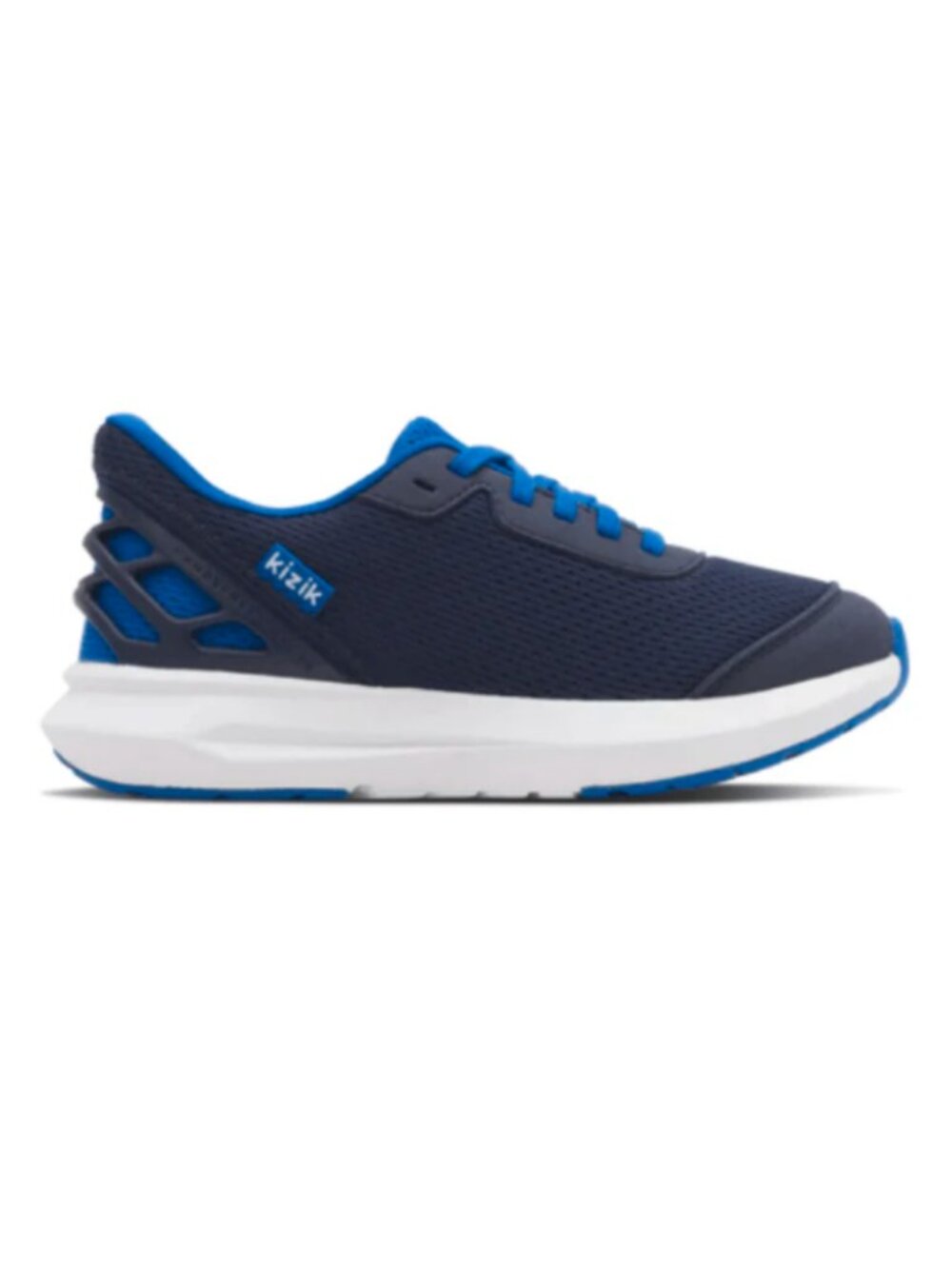 Kizik Athens Kid's Hands-Free Sneaker- Naval Academy/Lapis Blue